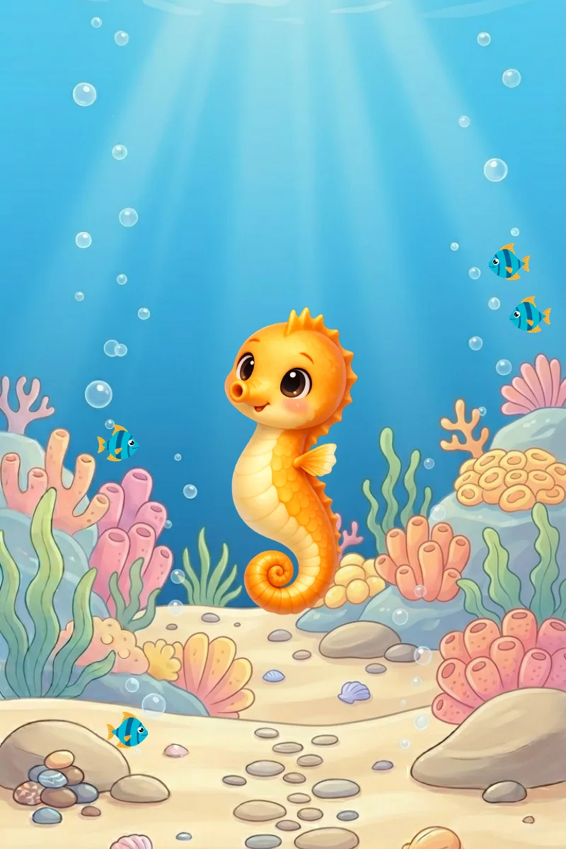Cover for Sammy the Seahorse